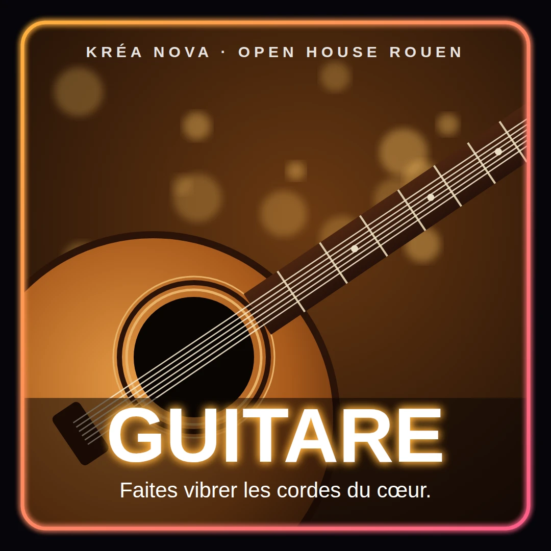 Acoustic Jam & Guitar Bootcamp @ Kréa Nova Rouen