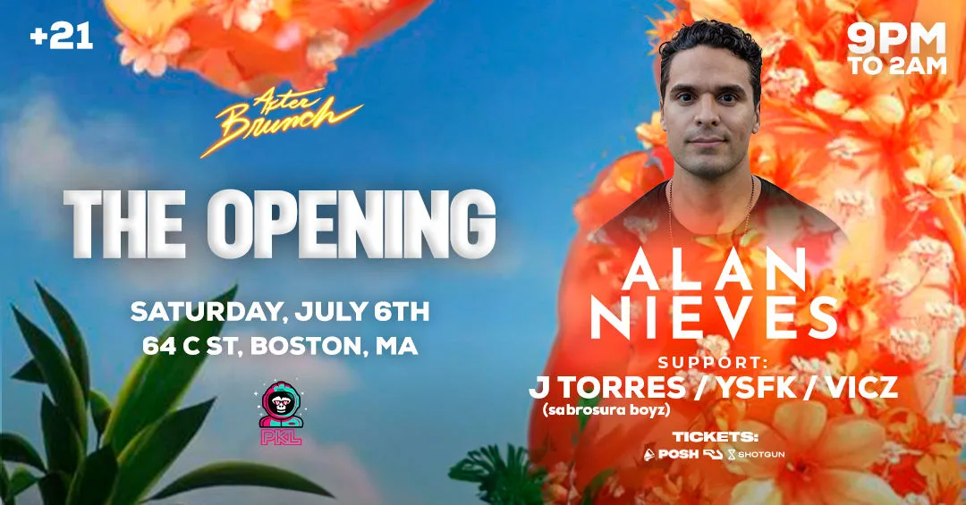After Brunch Presents: The Opening With Alan Nieves