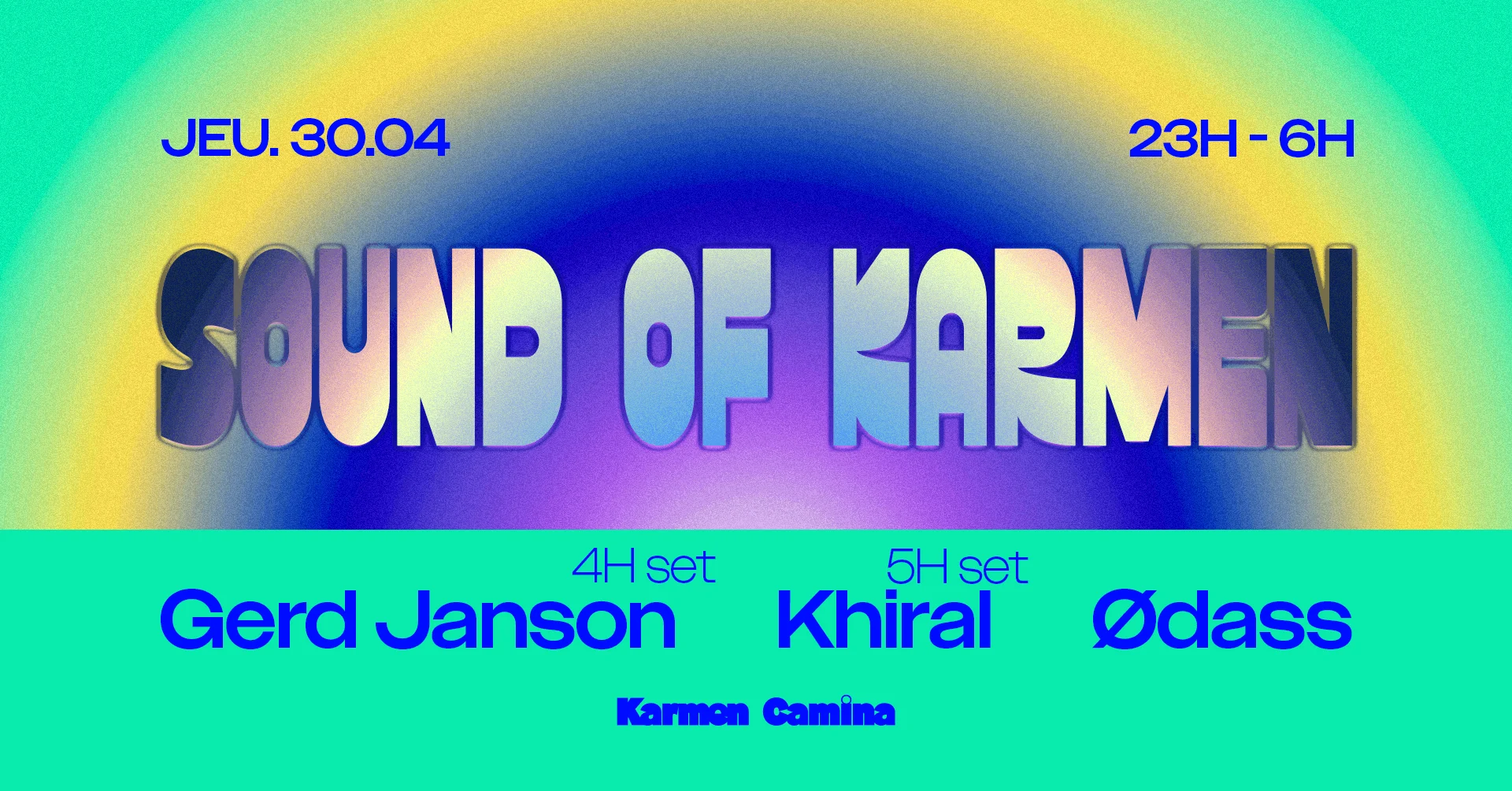 Sound Of Karmen  [Gerd Janson, Khiral, Ødass]