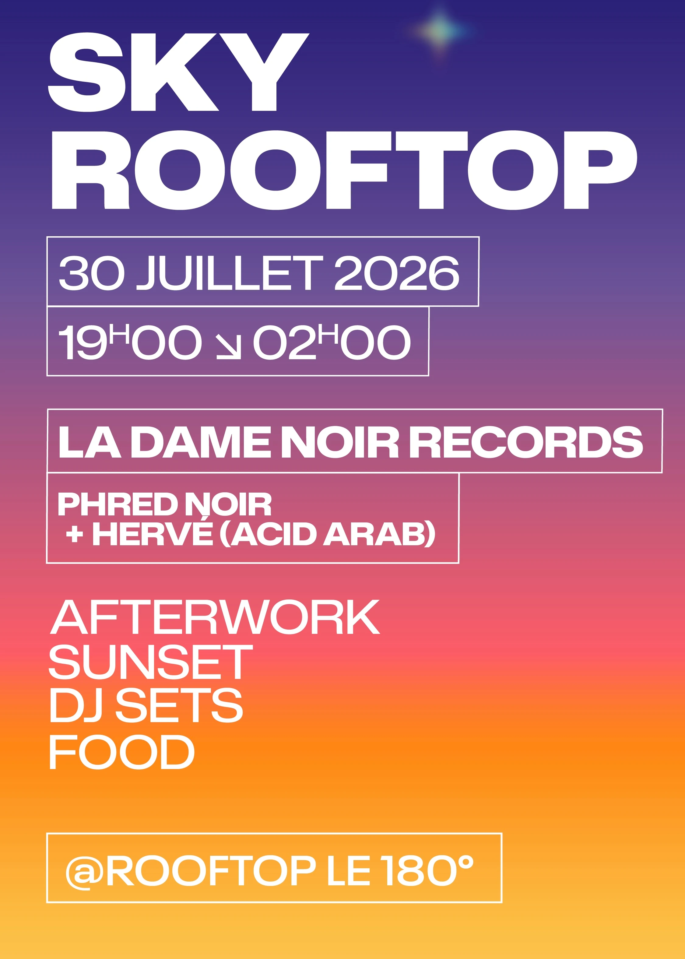 30/07 | Sky Rooftop