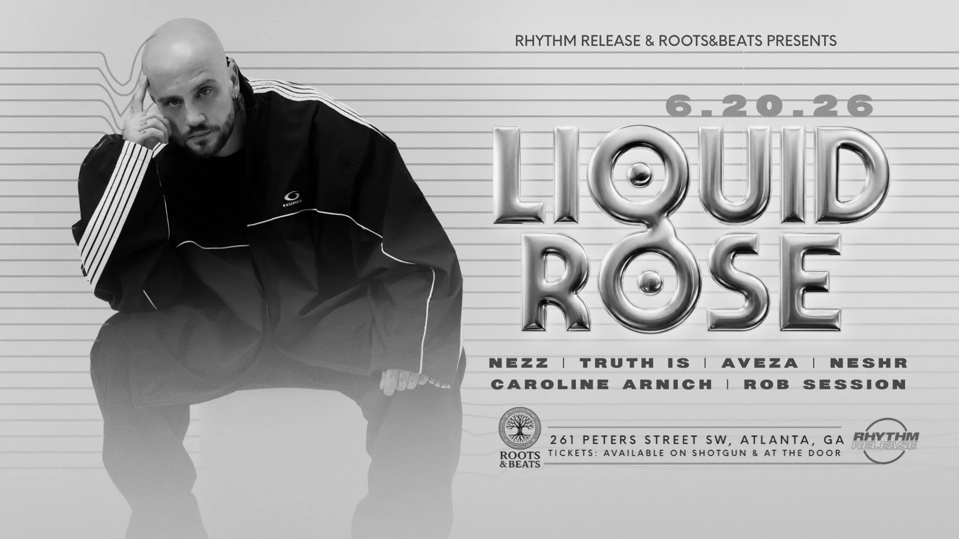 Rhythm Release & Roots&Beats Presents: Liquid Rose