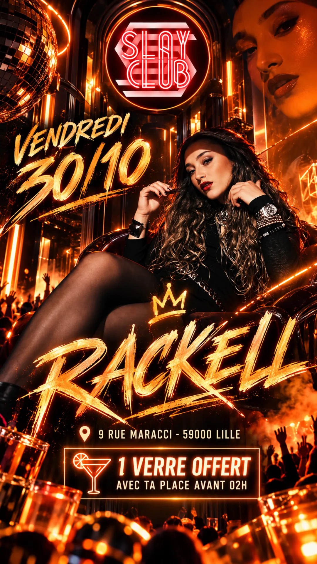 Slay Club - Rackell 30/10