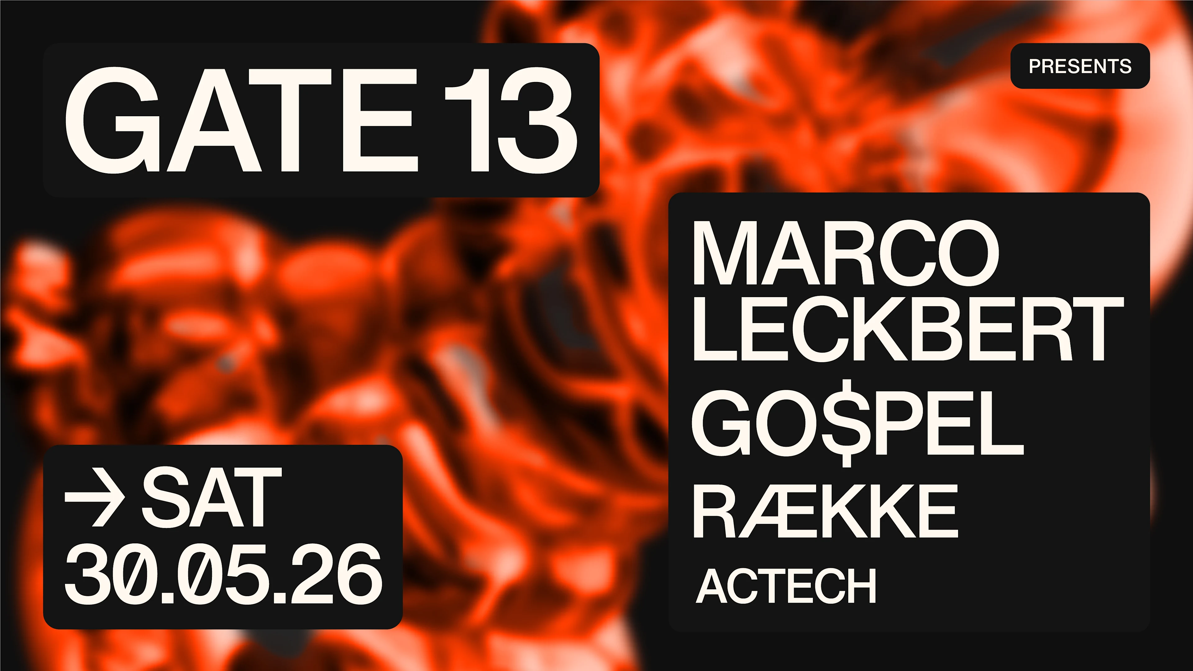 Marco Leckbert - Gospel - Række - Actech
