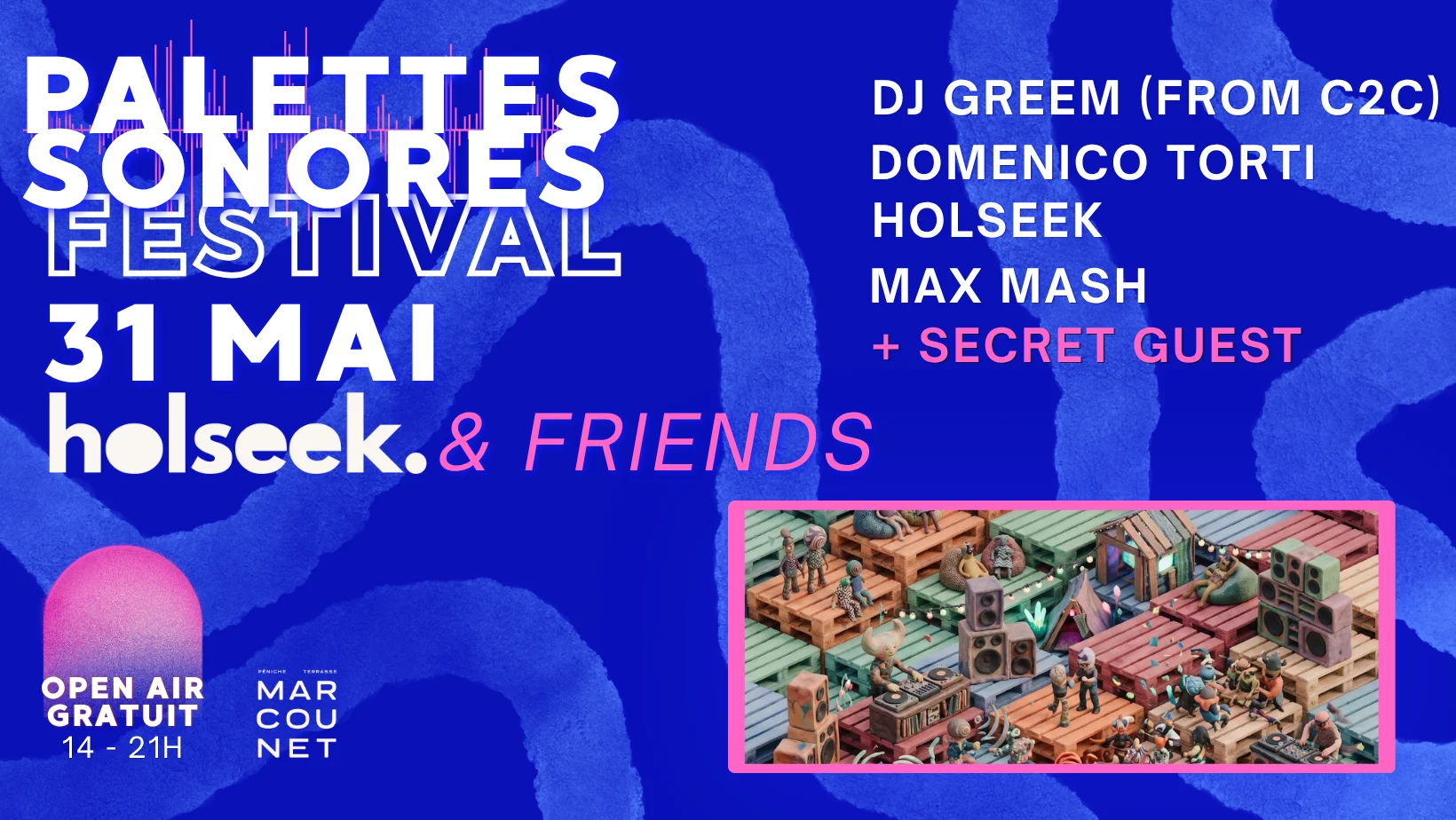 Palettes Sonores Holseek & Friends