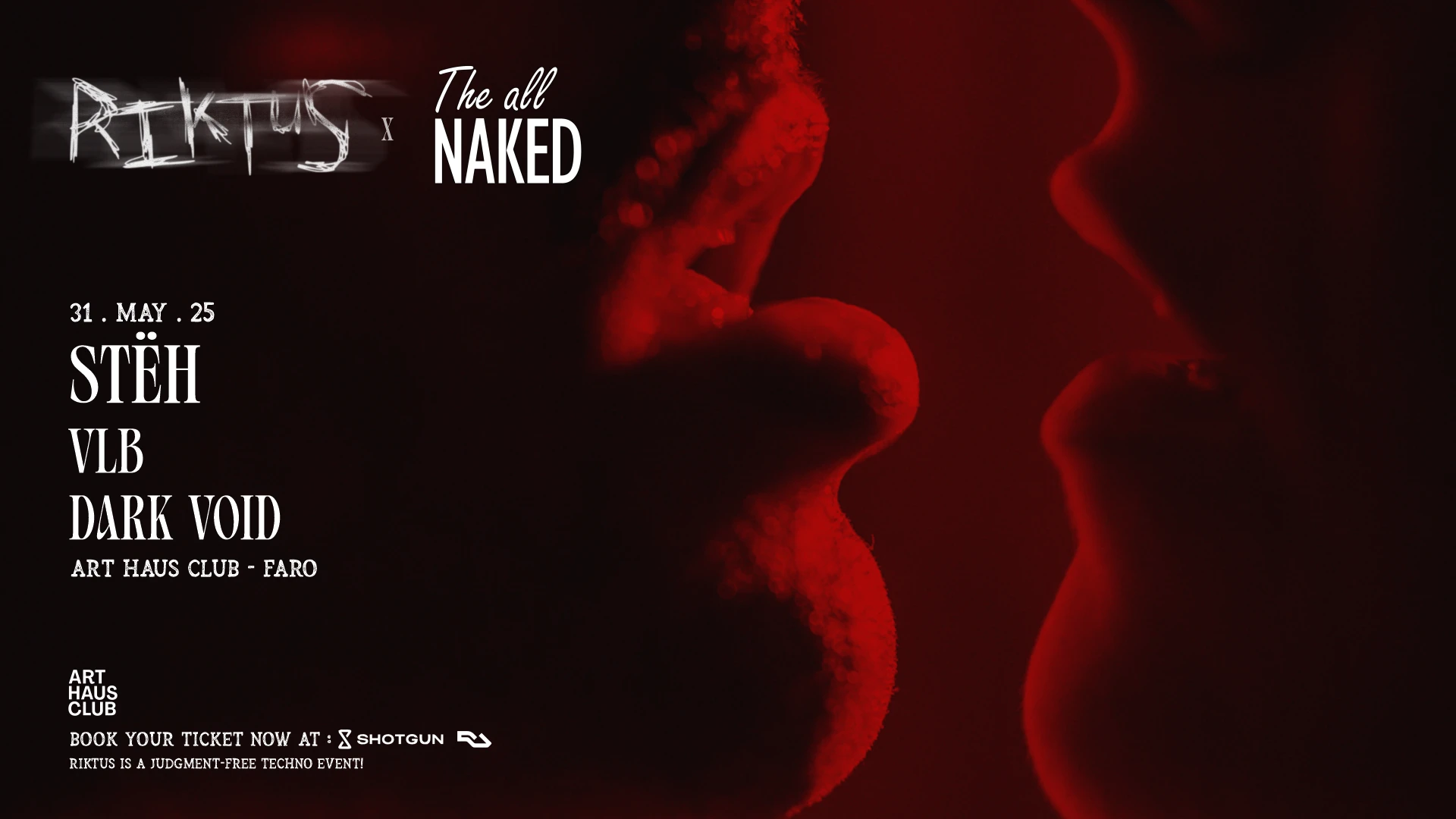 Riktus X The All Naked At Art Haus Club | Faro