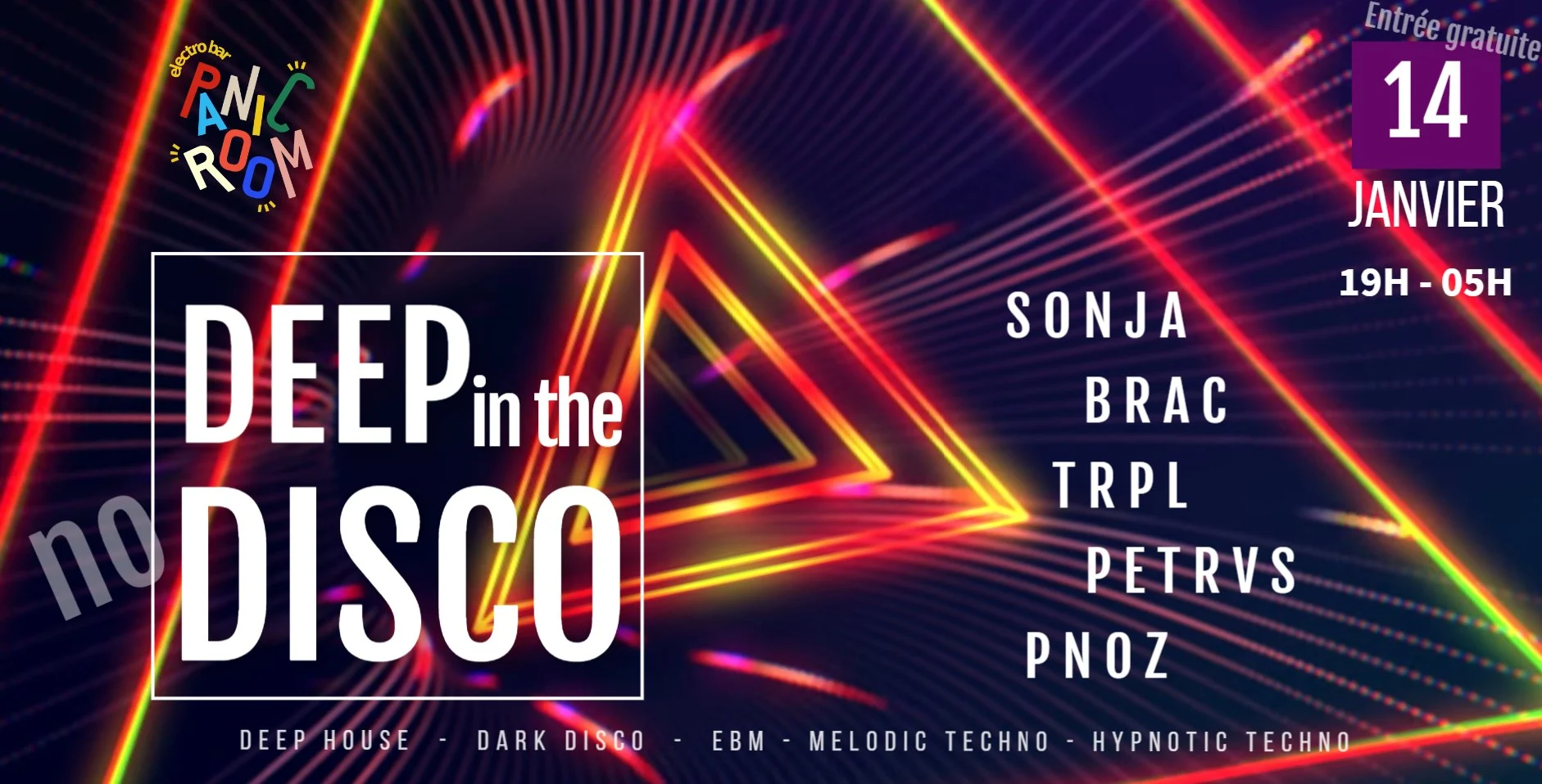 Deep In The (No) Disco #5 Invite Trpl & Maj Records