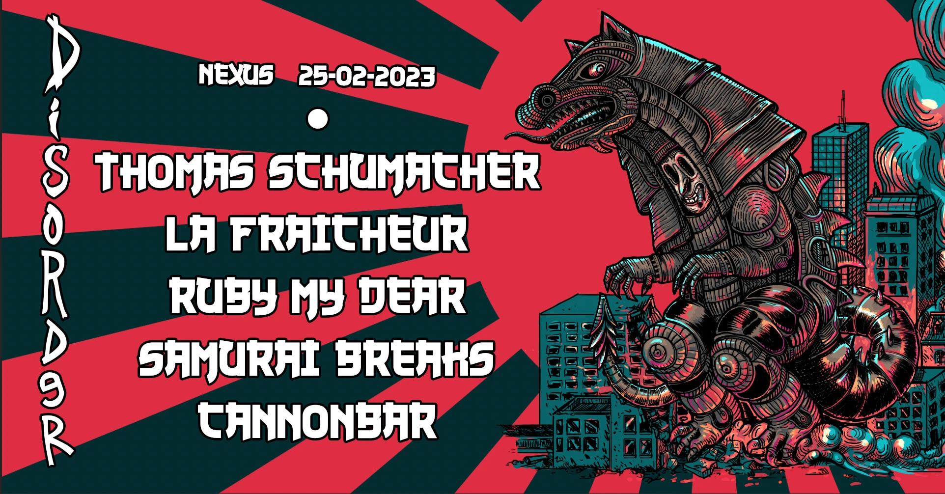 Disorder: Thomas Schumacher, La Fraîcheur, Ruby My Dear&More