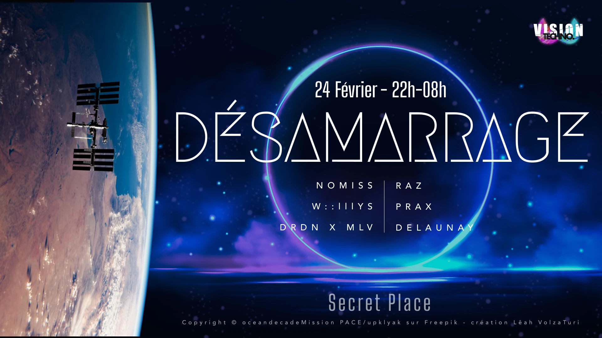 Vision 2 : Désamarrage
