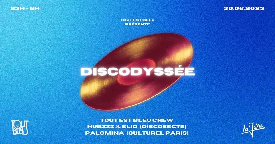 Tout Est Bleu Invite Discosecte & Palomina (Culturel Paris)