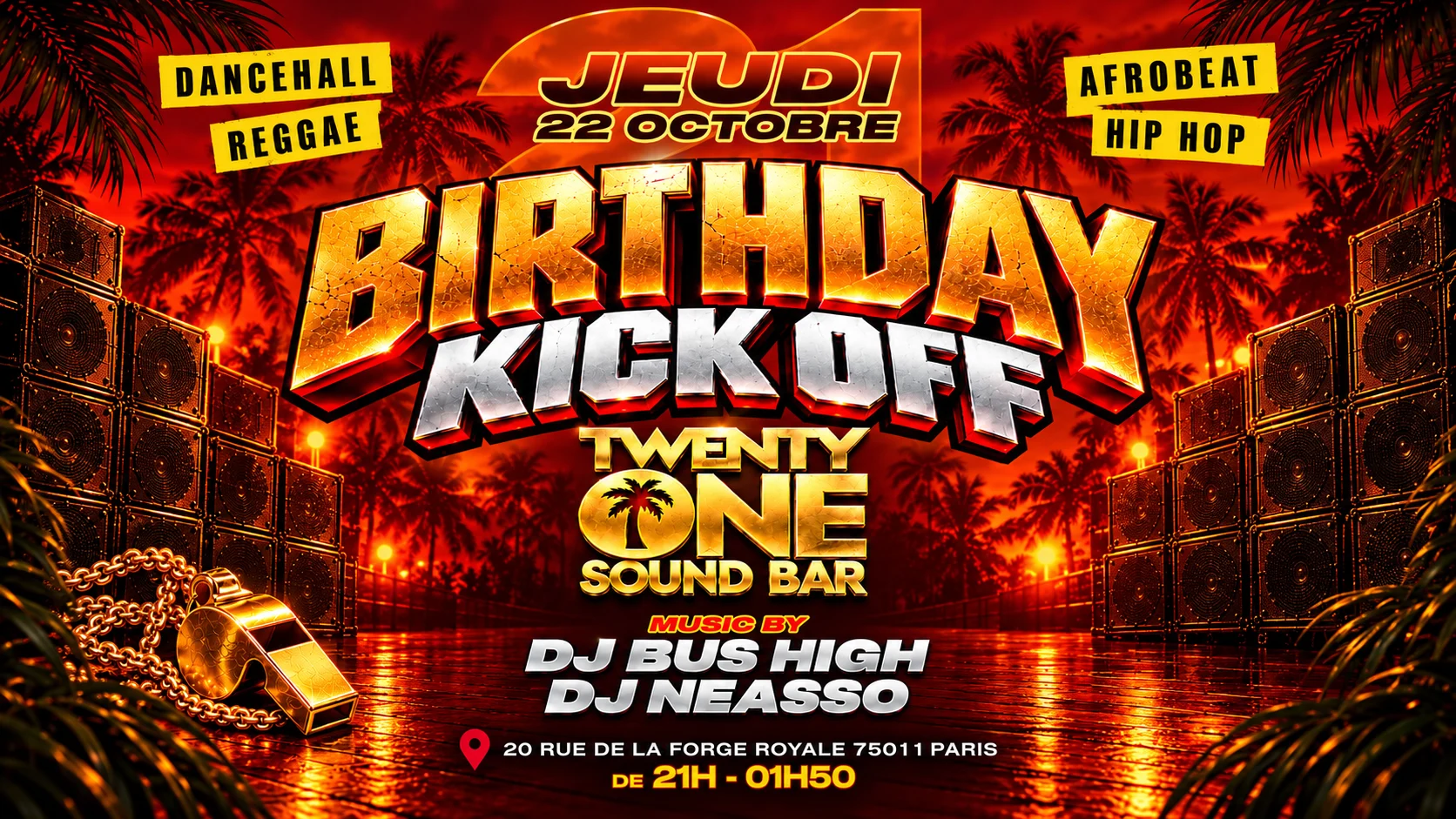 21 Birthday Kick Off