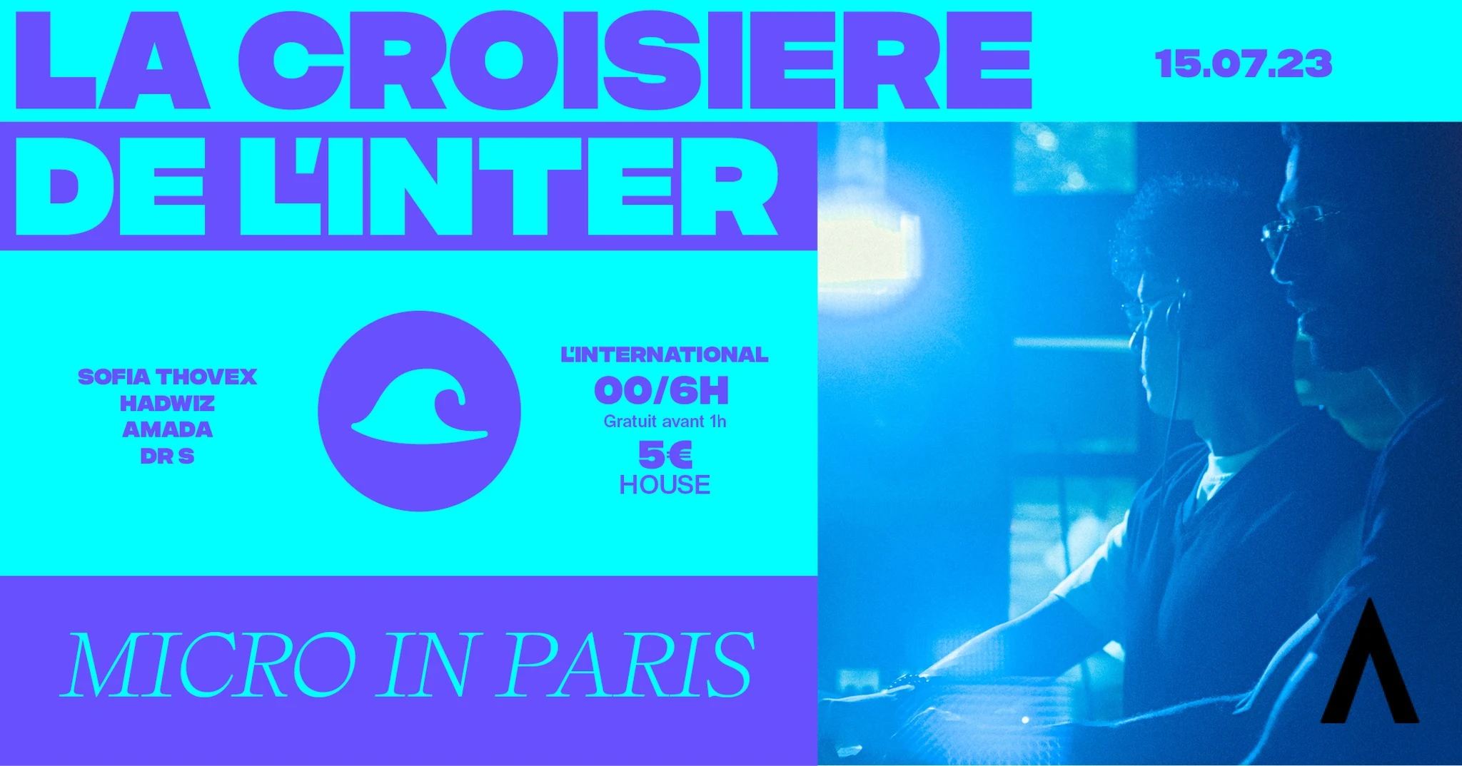 La Croisière De L'inter: Micro In Paris !