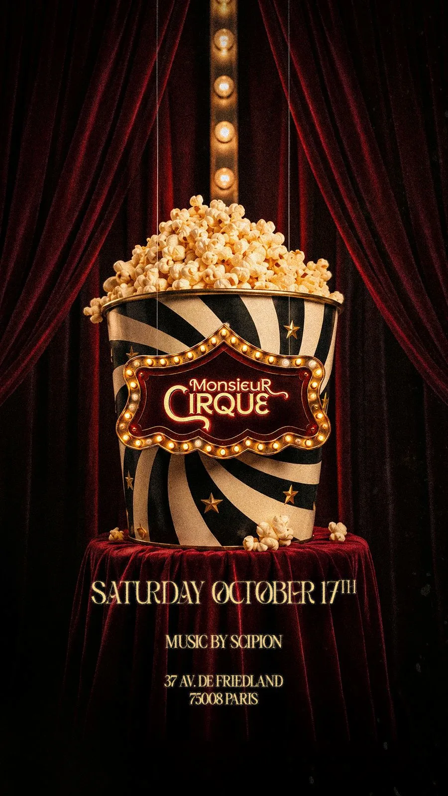 Monsieur Cirque - Samedi 17 Octobre