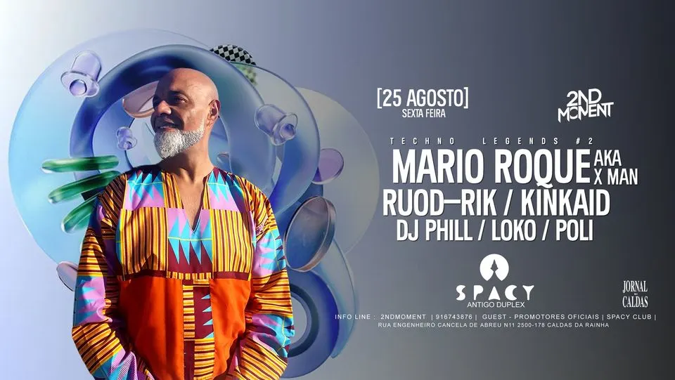 Techno Legends #2 W/Mario Roque  At Spacy - Caldas Da Rainha