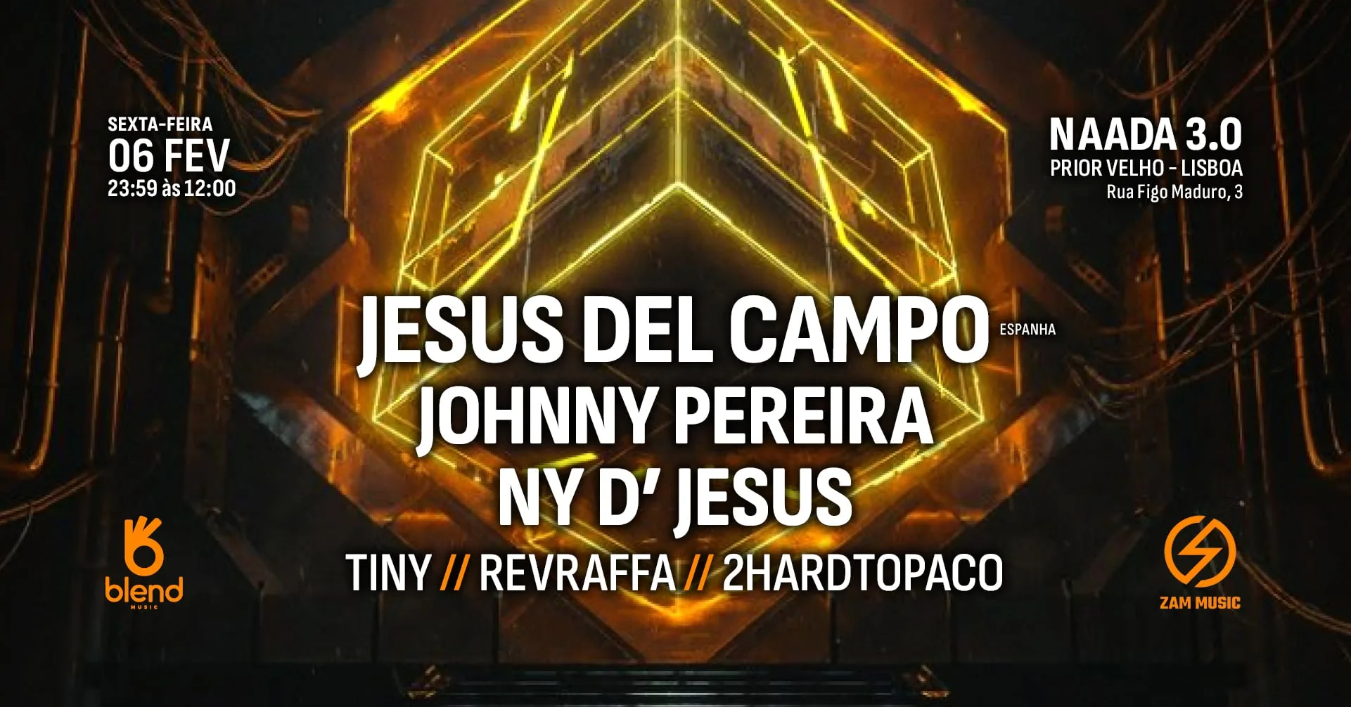 Blend & Zam : Jesus Del Campo, Ny Djesus & Johnny Pereira