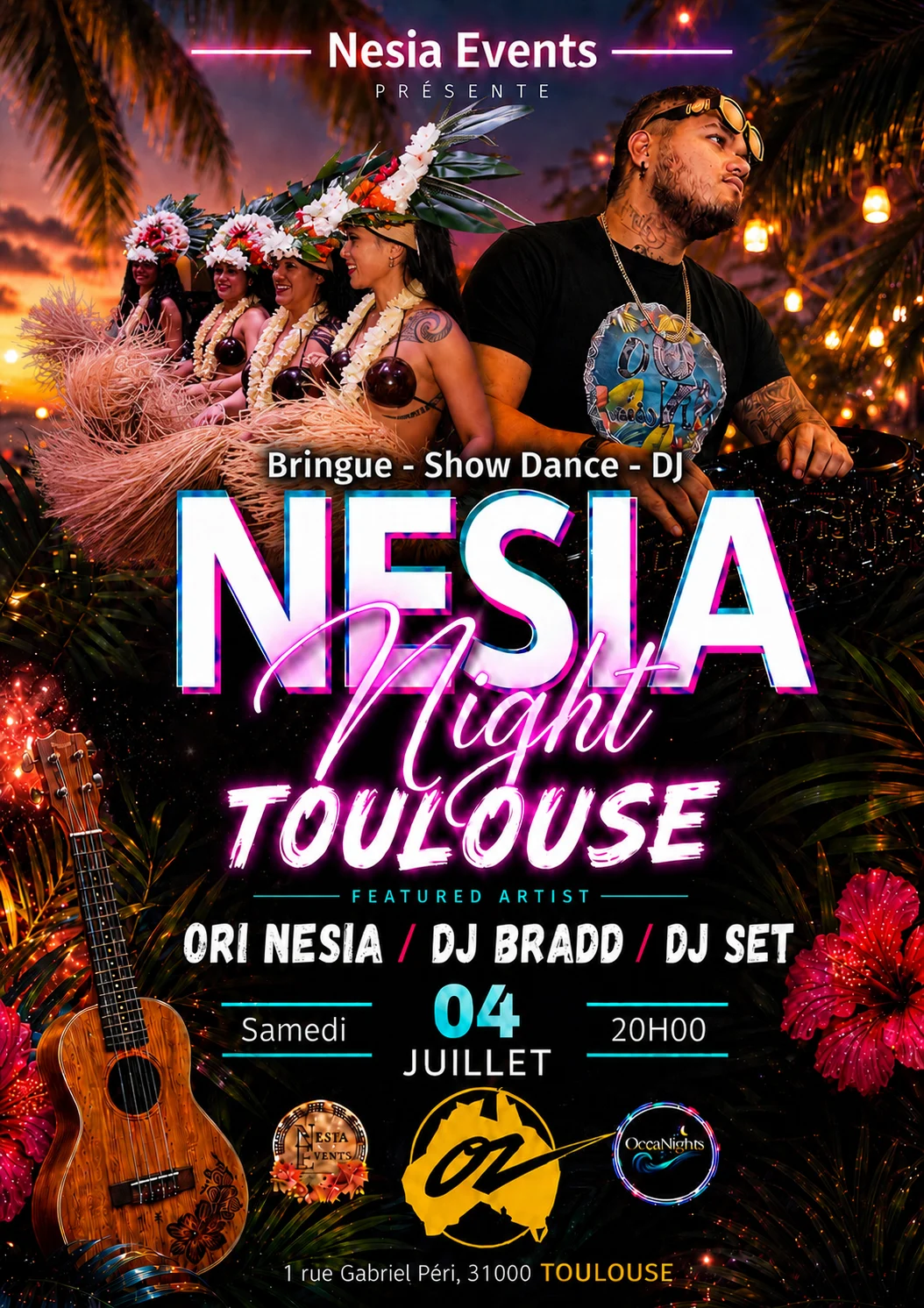 Nesia Night - Toulouse 07/2026