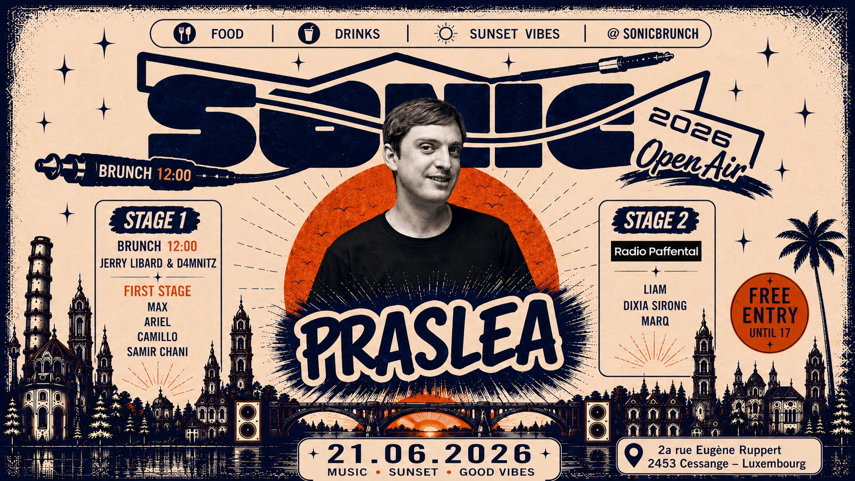 Sonic Brunch Presents Praslea