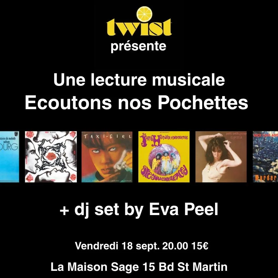 Twist Invite « Écoutons Nos Pochettes »