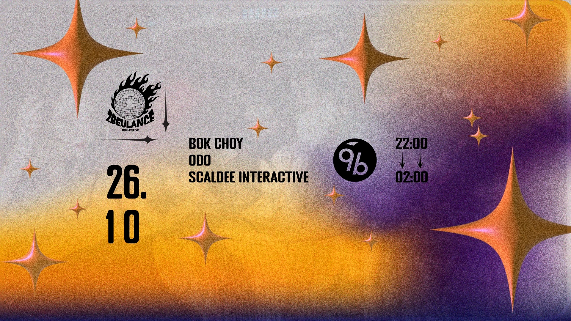 Zbeulance Collective Invite Bok Choy & Odo @Le 9b