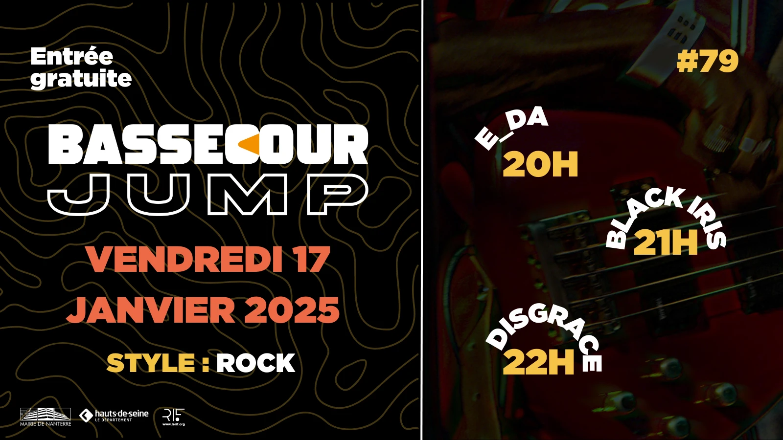 Bassecour Jump #79 W/ E-Da, Black Iris & Disgraces