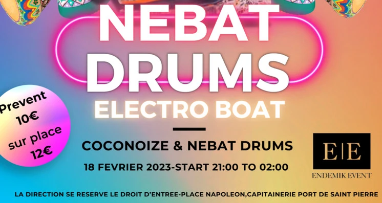 Electro Boat Spécial Guest "Nebat Drums"