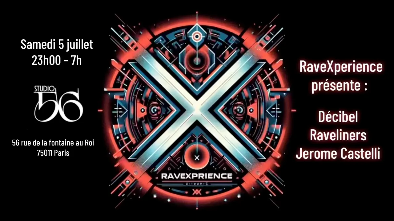 Ravexperience W/ Raveliners, Jerome Castelli & Decibel