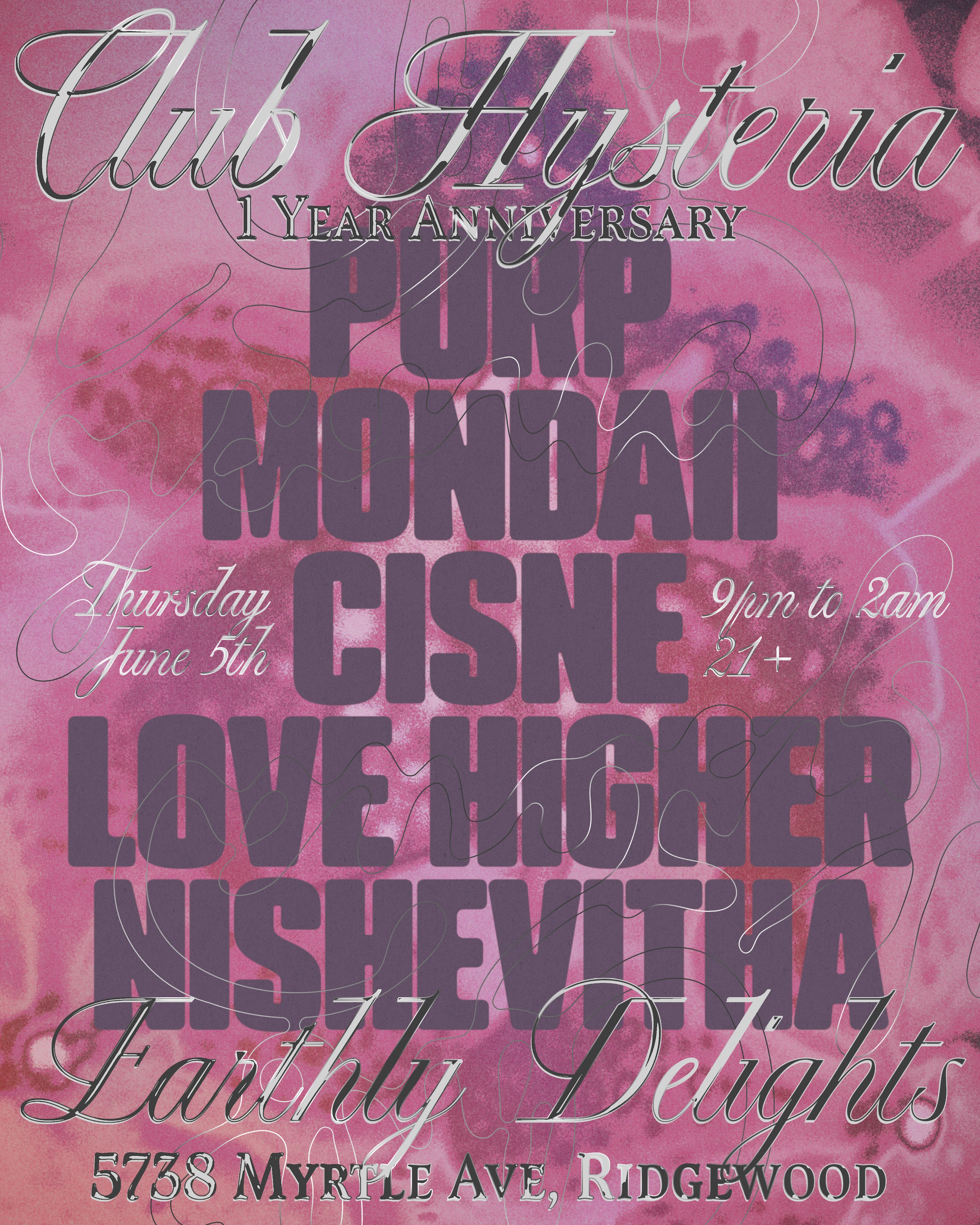 Club Hysteria Anniversary