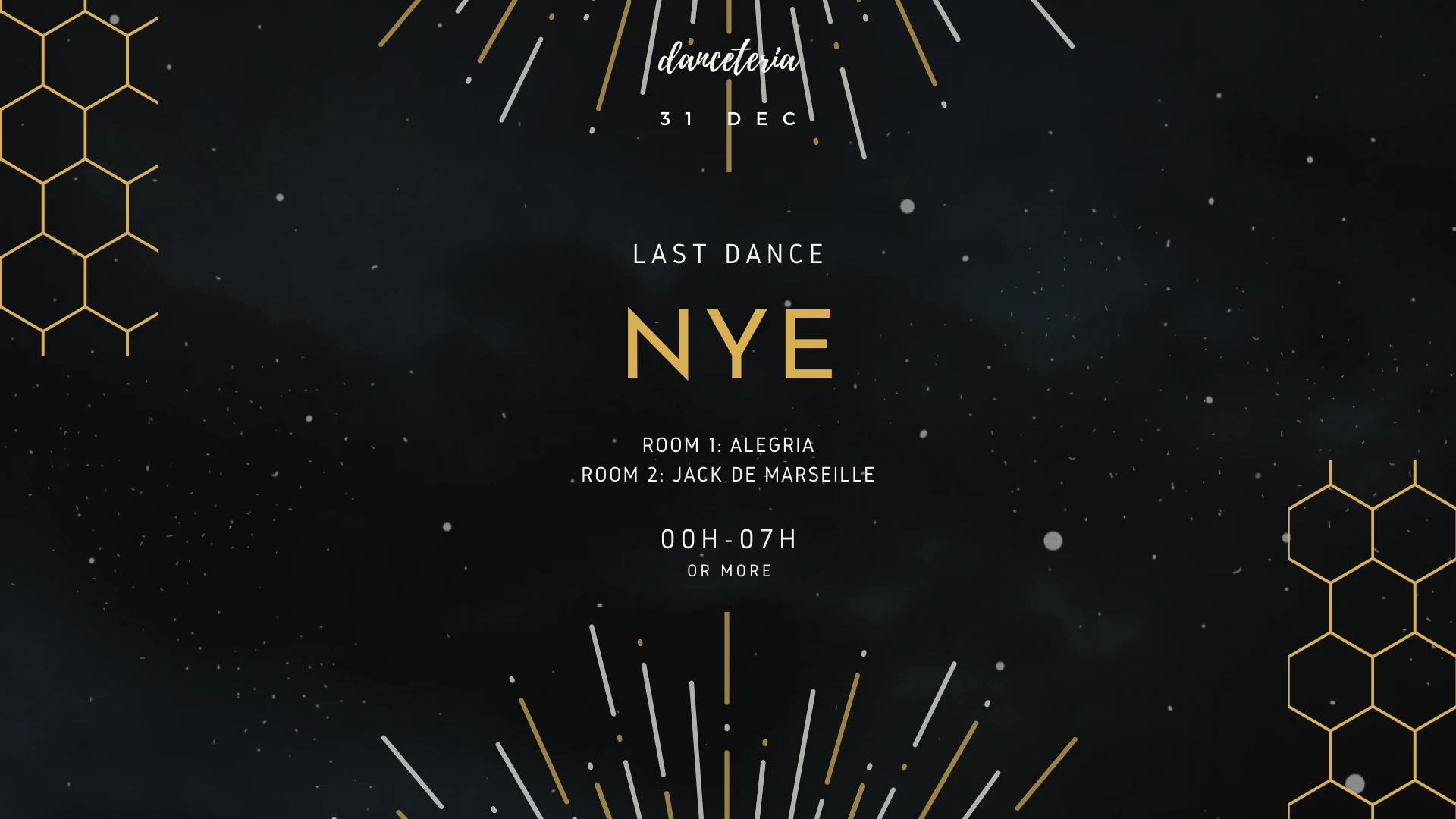 Last Dance Nye @ Danceteria W/ Jack De Marseille + Alegria