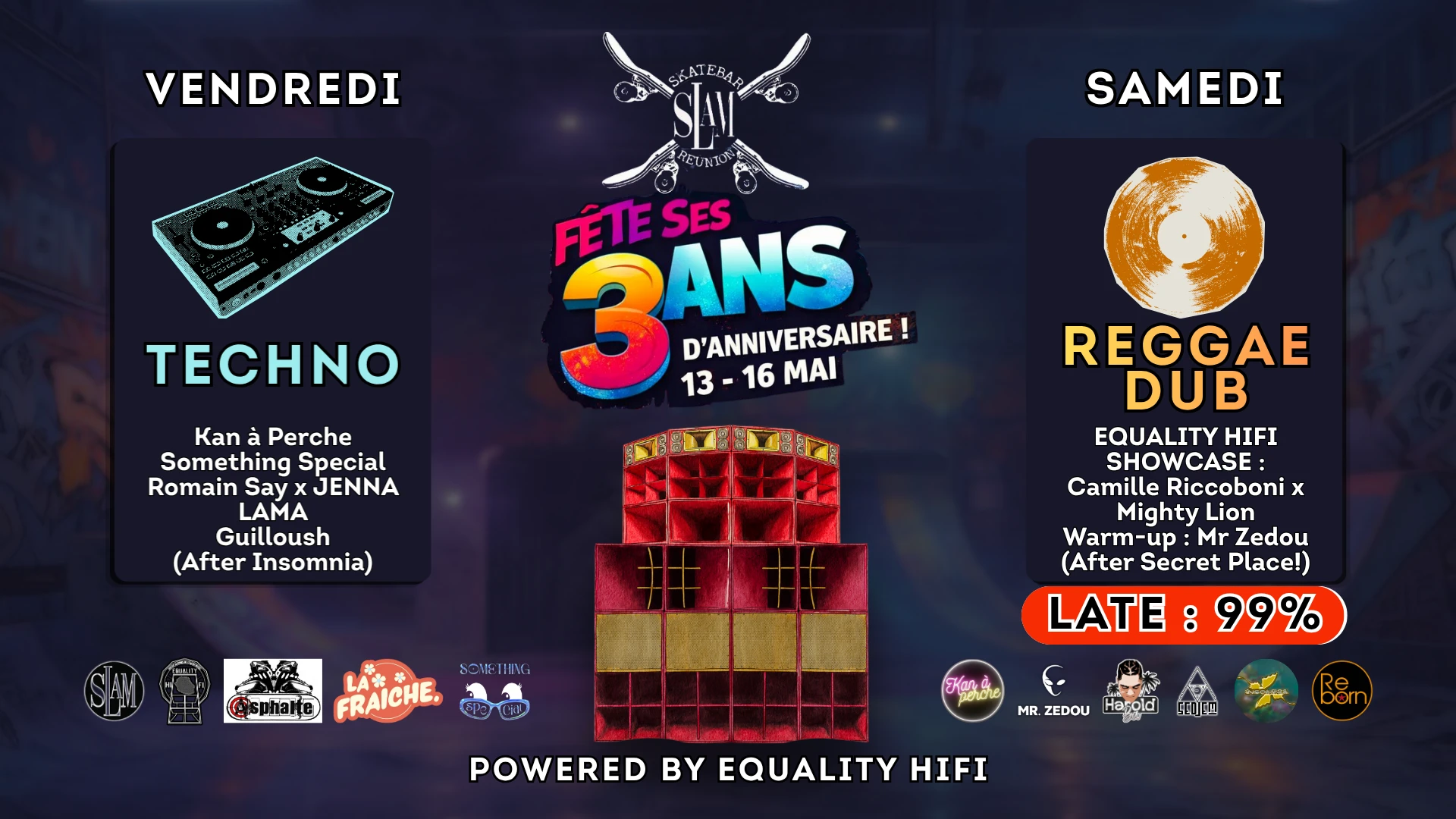 3 Ans Slam Skatebar