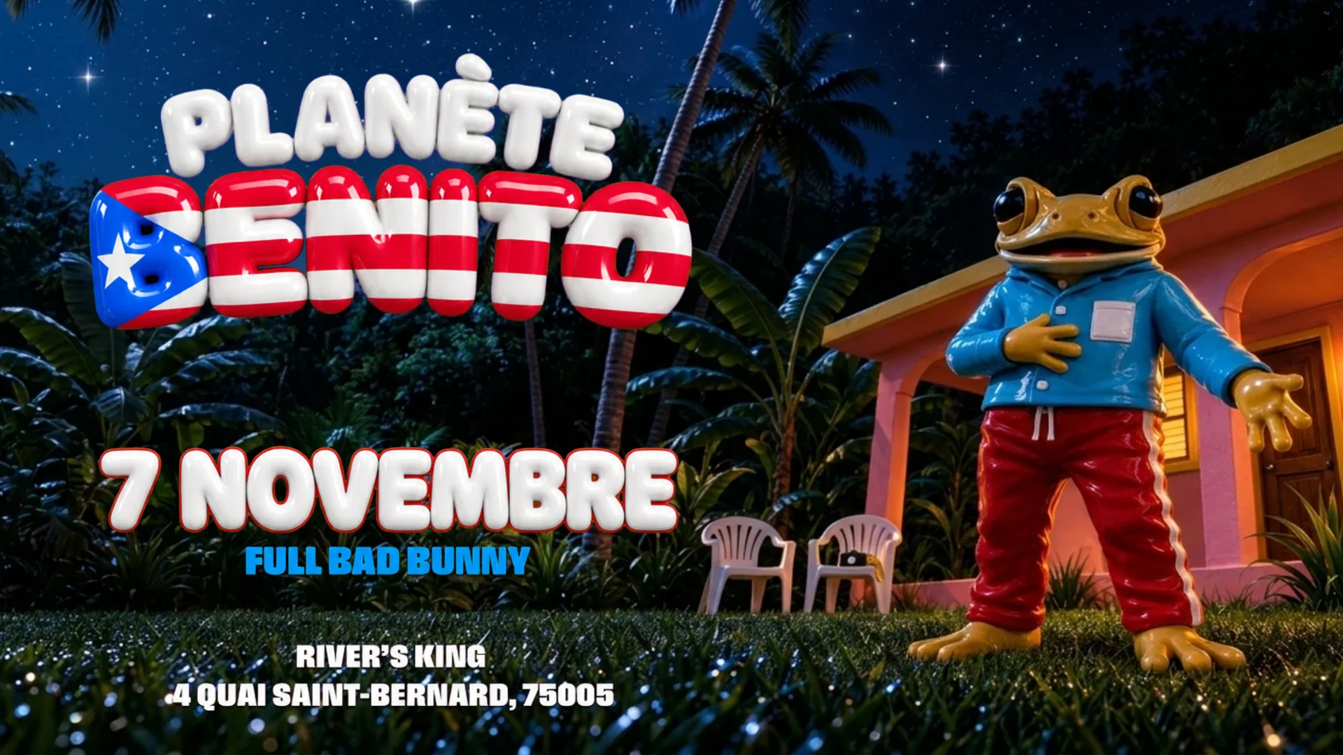 Planète Benito - 7 Novembre - Rivers King