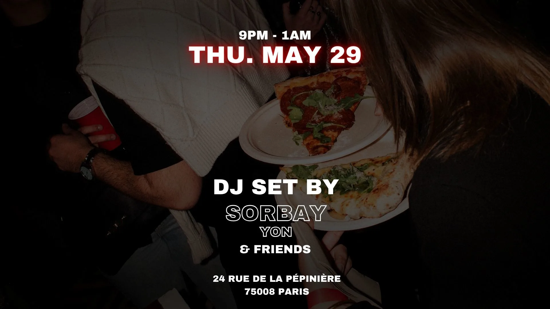 Sorbay X Yon @ Slice Pizza Club