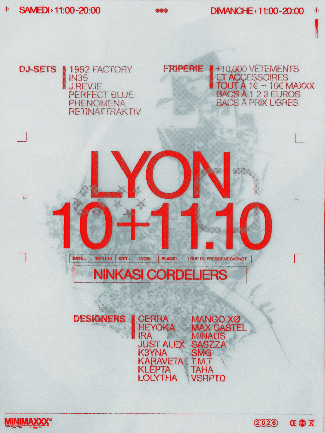 [Lyon] Friperie + Dj-Sets + Designers