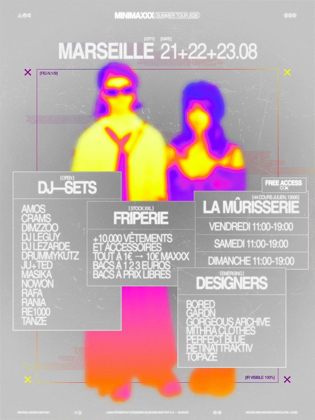[Marseille] Friperie + Dj-Sets + Designers