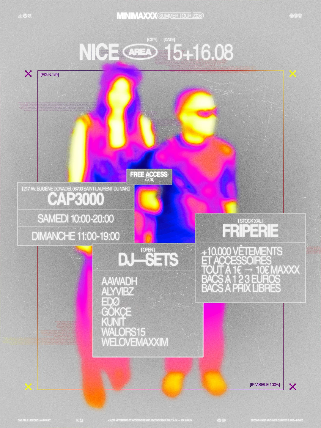[Nice] Friperie + Dj-Sets + Designers