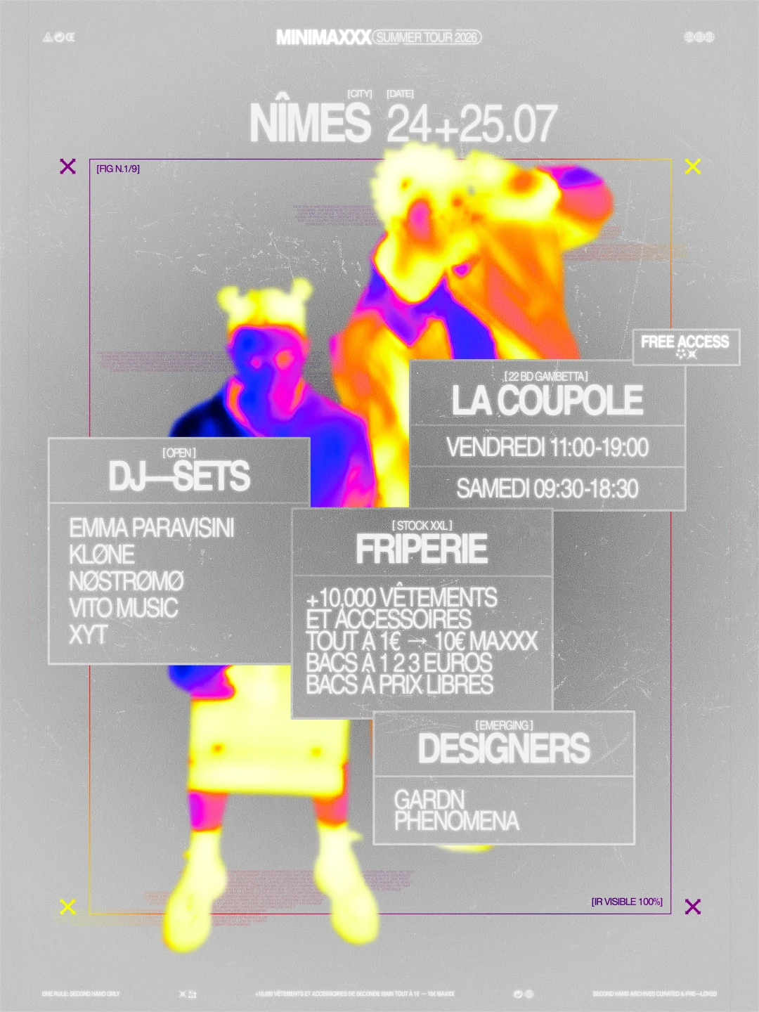 [Nîmes] Friperie + Dj-Sets + Designers