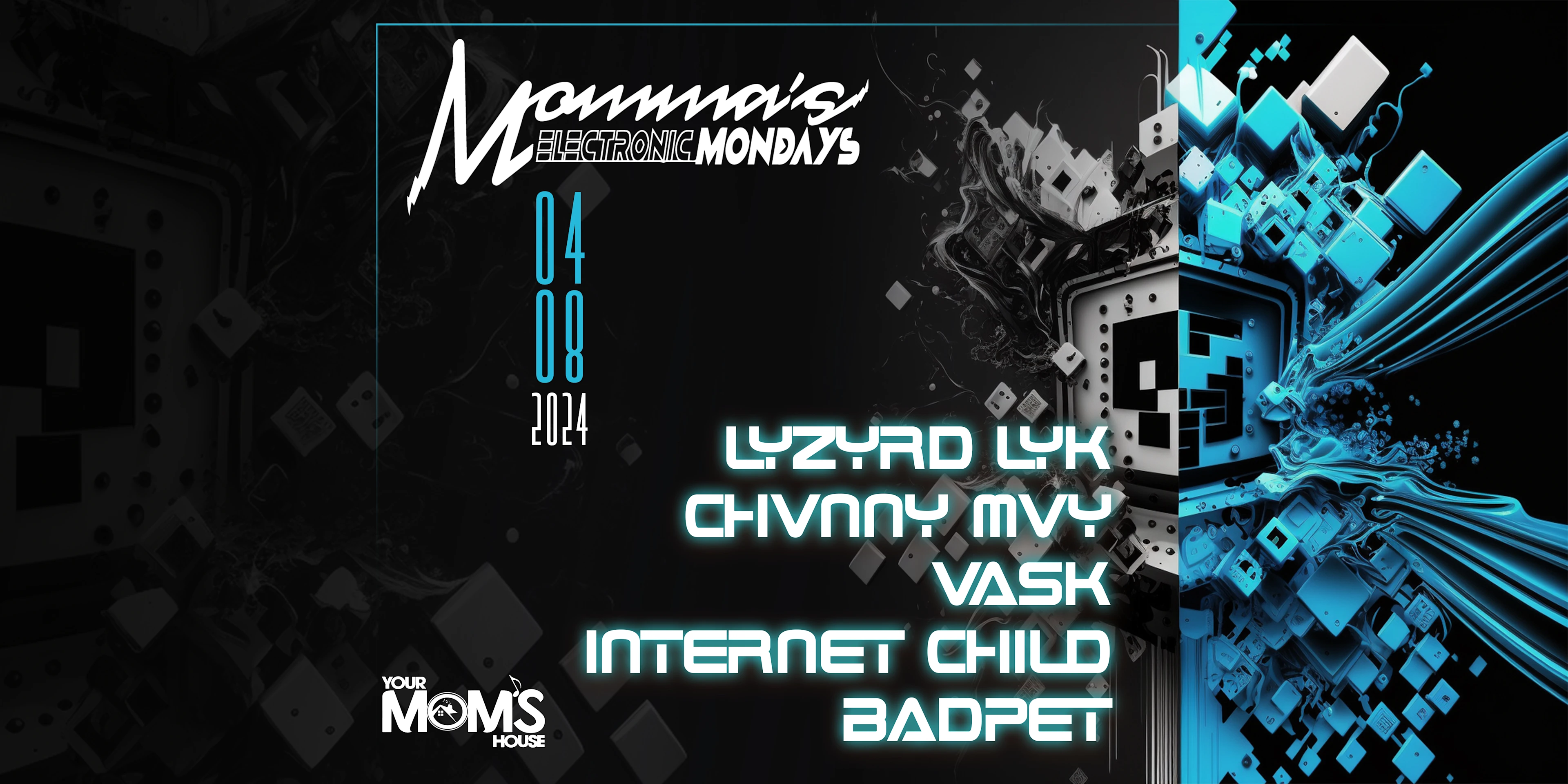 Momma's Electronic Mondays 4/8