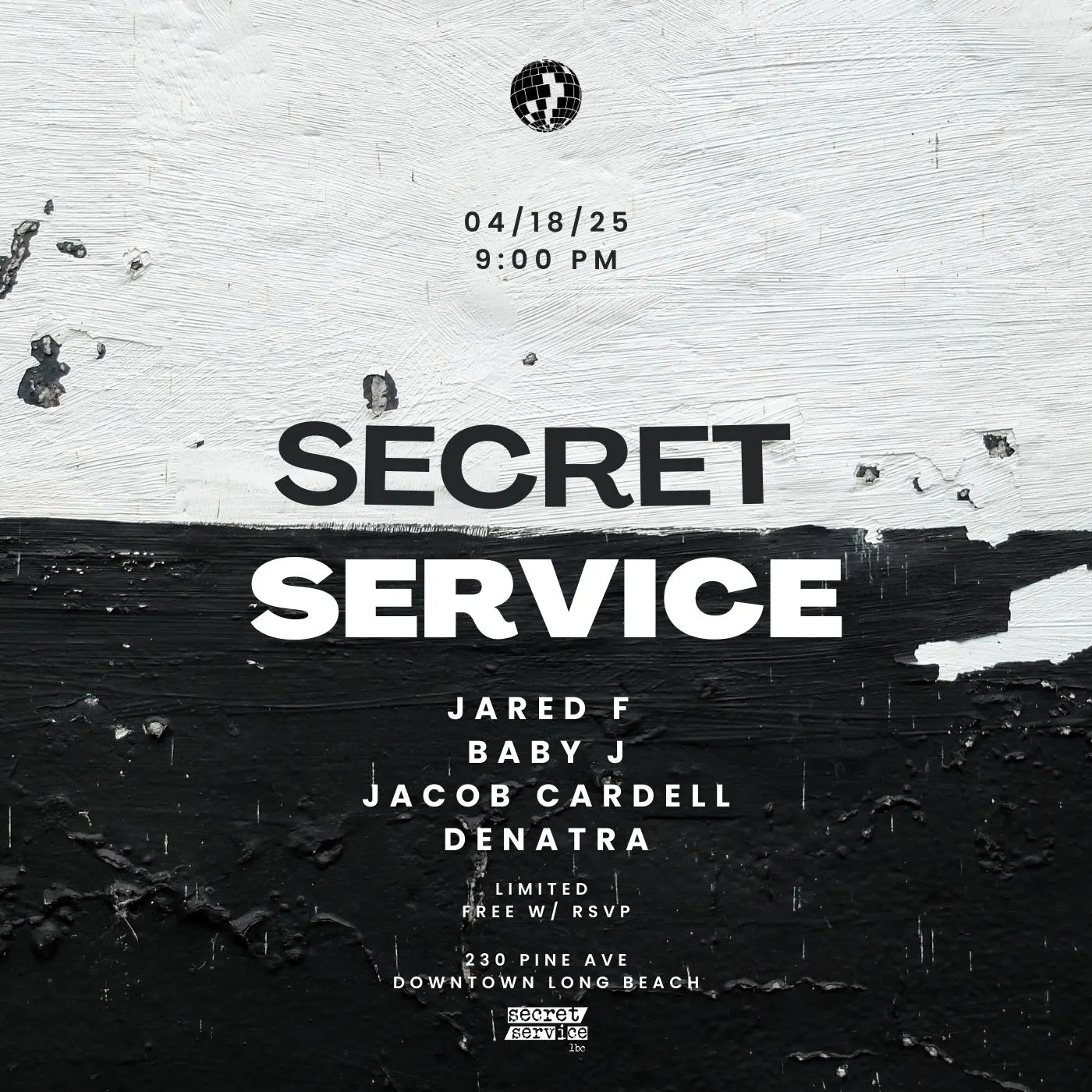 Secret Service Fridays 04/18: Jared F Baby J + More