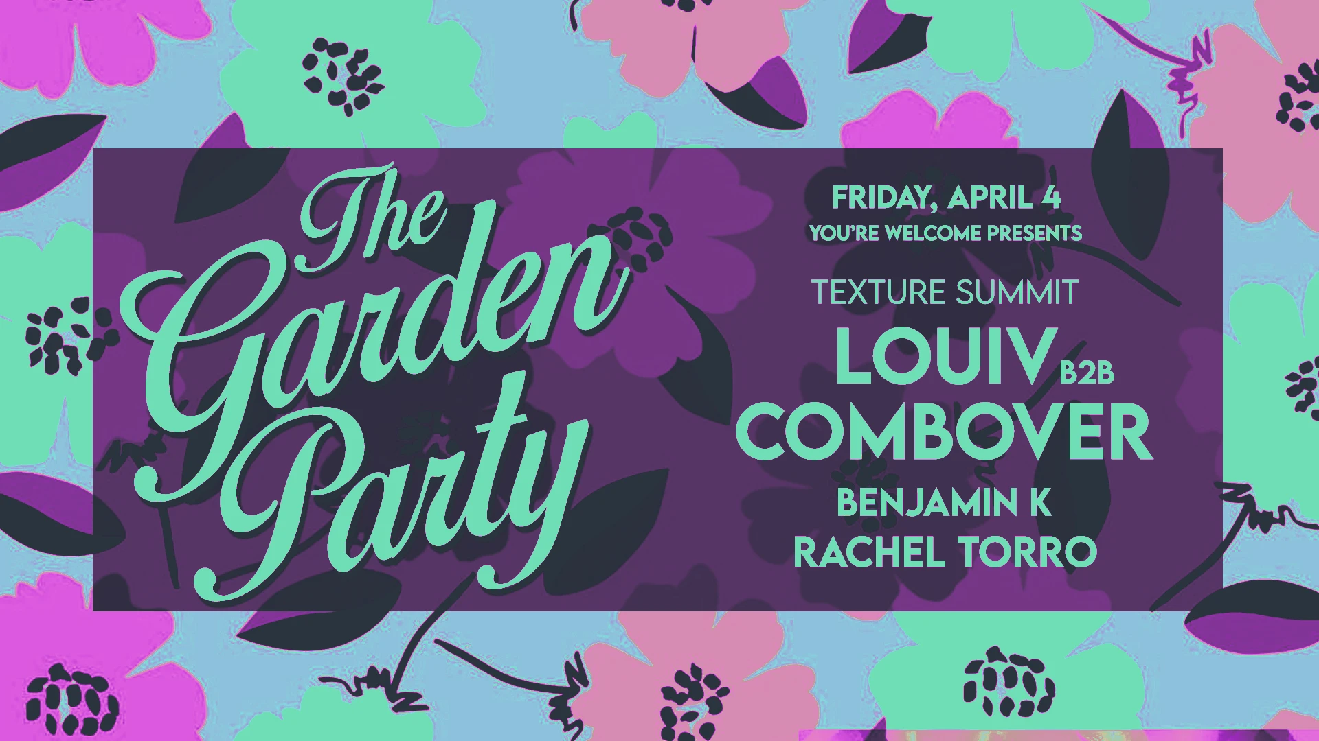 The Garden Party With Texture Summit