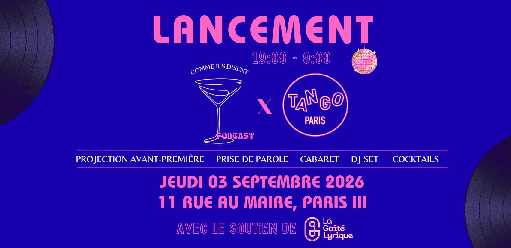 Lancement Du Podcast "Comme Ils Disent"
