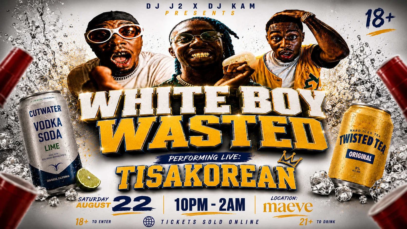 Tisakorean Concert White Boy Wasted Edition