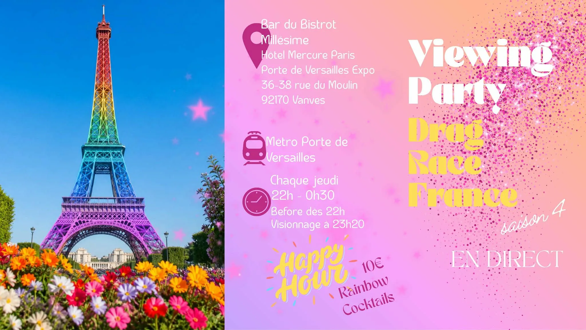 ✨ Drag Race France Viewing Party En Direct - Ep.4 ✨