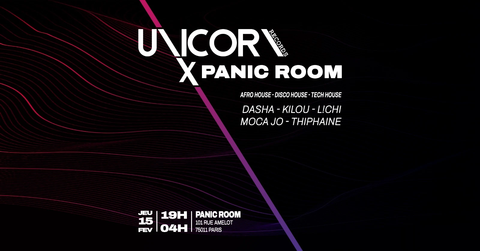 Unicorn Records X Panic Room
