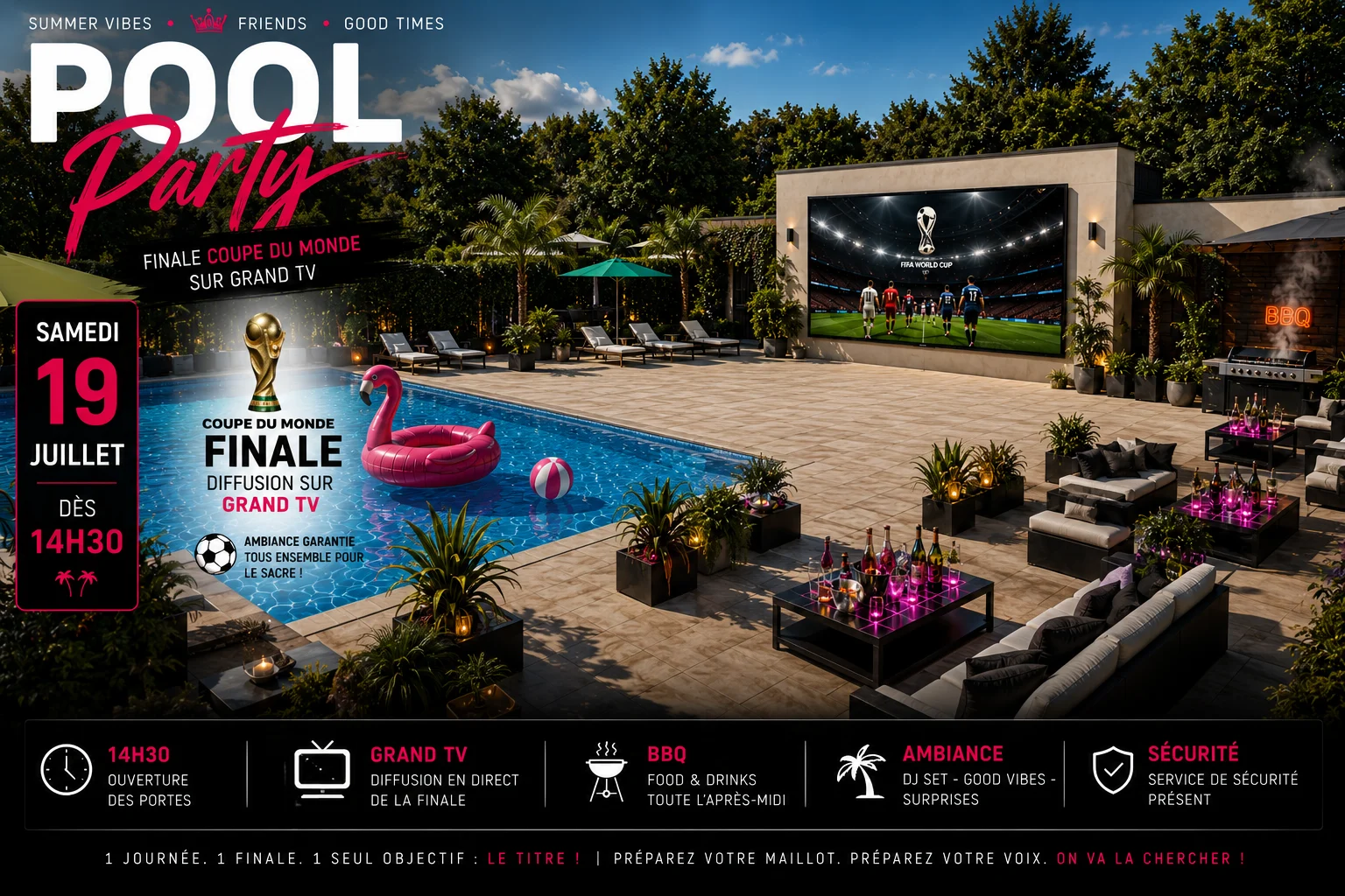 Pool Party + Final Cdm