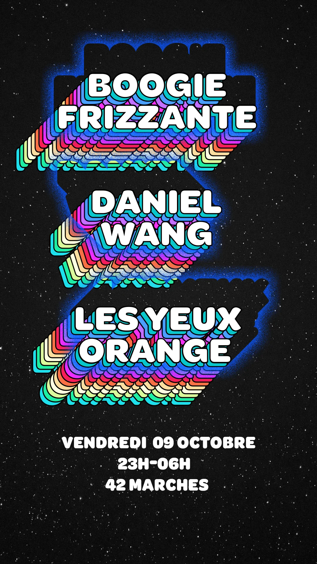 Daniel Wang X Les Yeux Orange X Boogie Frizzante