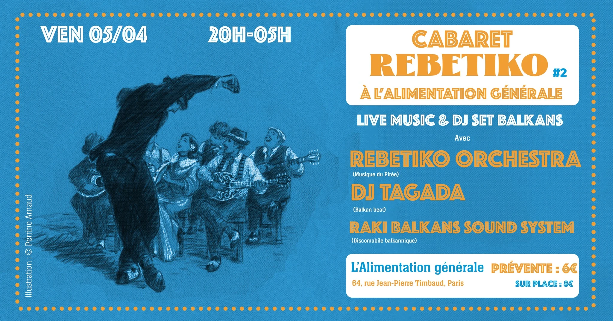Cabaret Rebetiko / Soiree Musique Grec