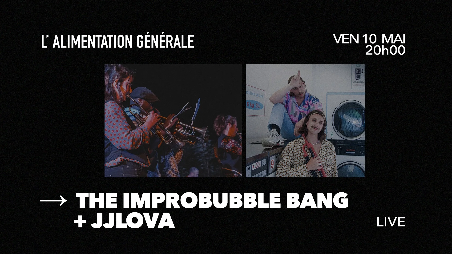 The Improbubble Bang + Jjlova
