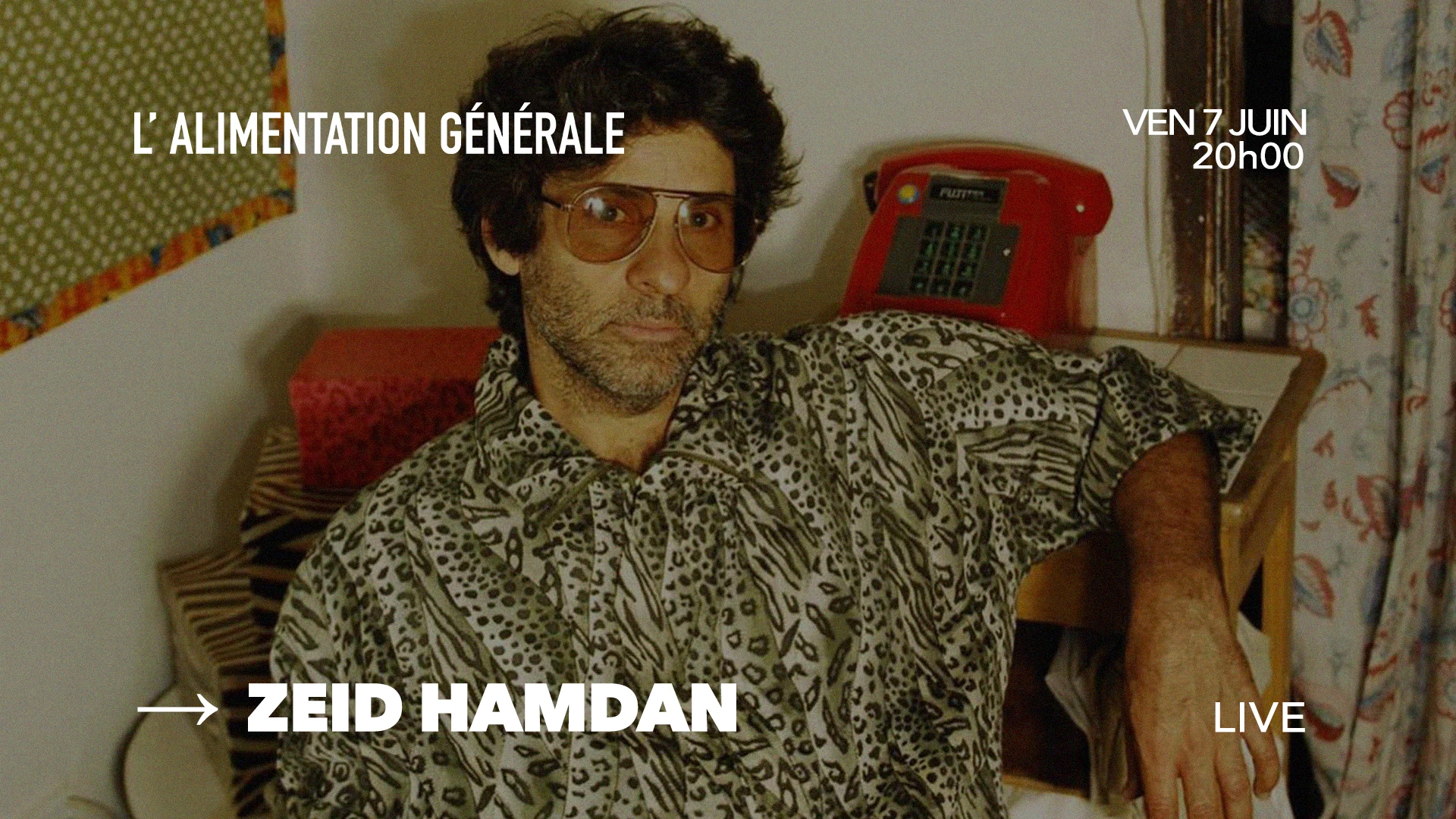 Zeid Hamdan Live In Paris
