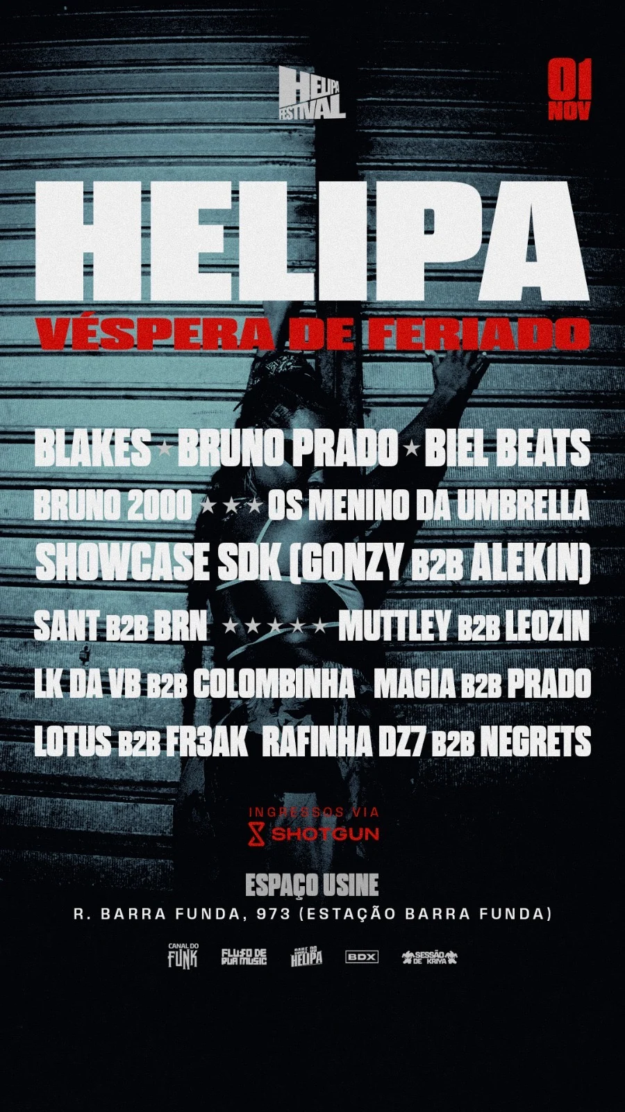 Helipa Na Véspera De Feriado