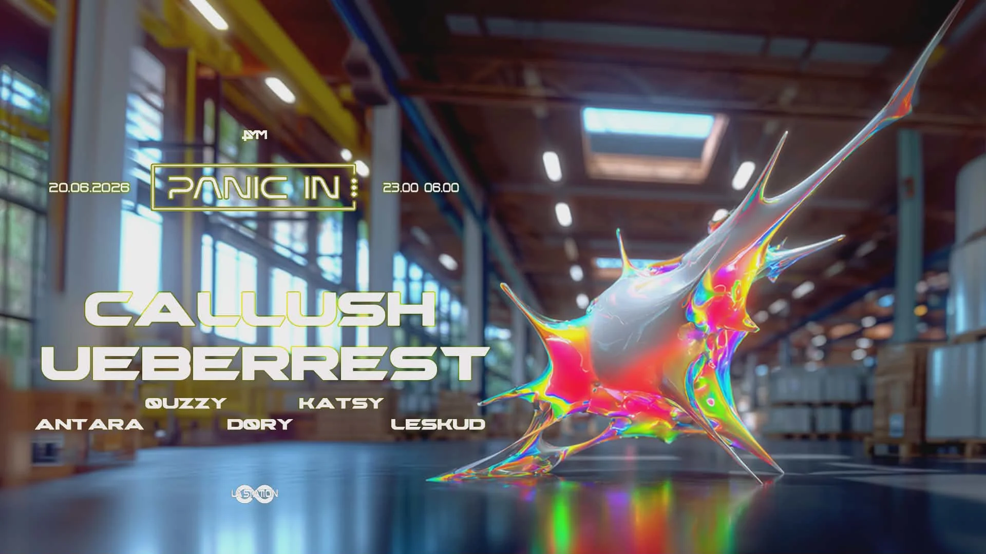 Panic In... W/ Callush & Ueberrest