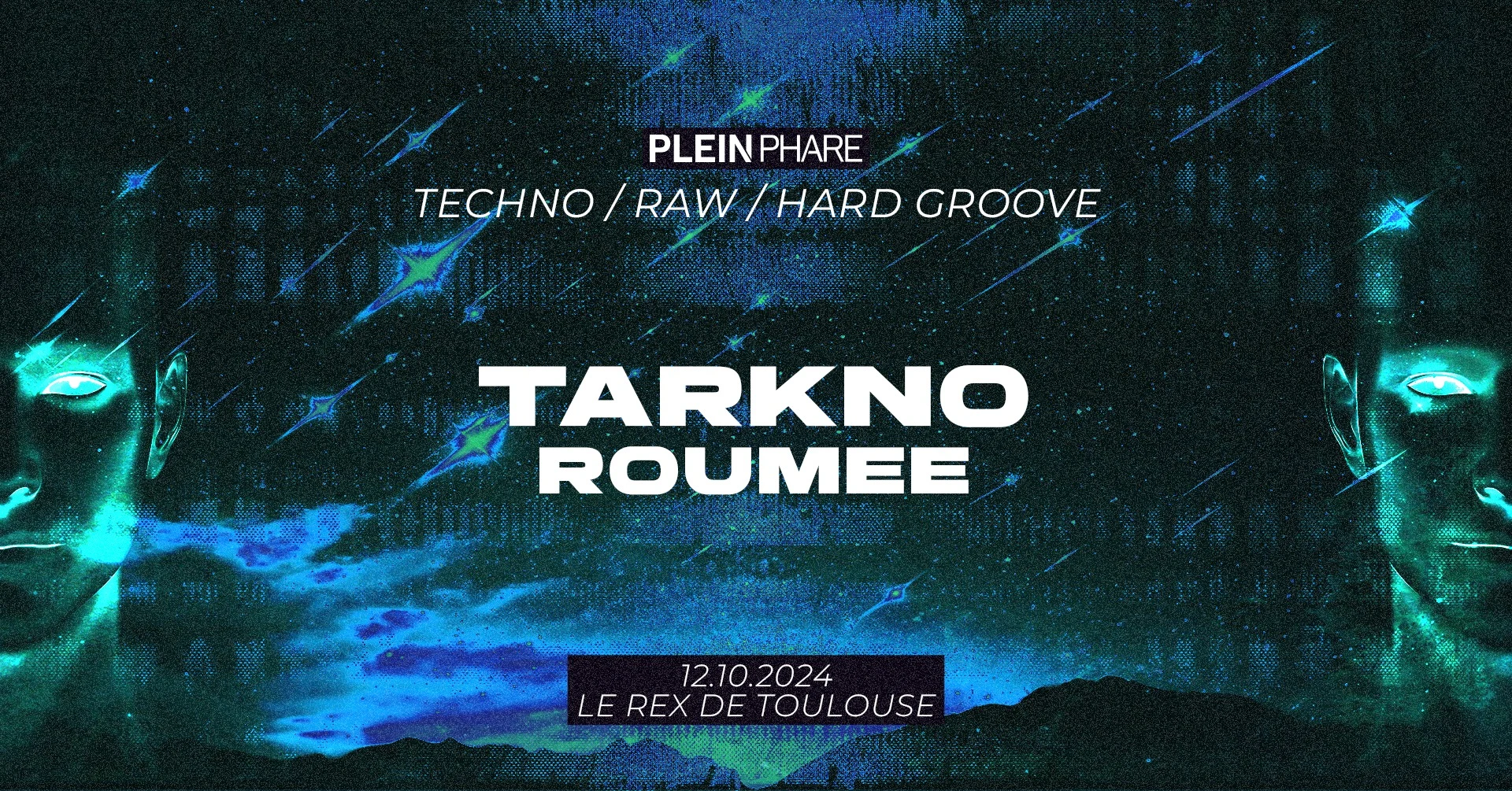 Plein Phare :Techno Hard Groove Vinyles With Tarkno - Roumee