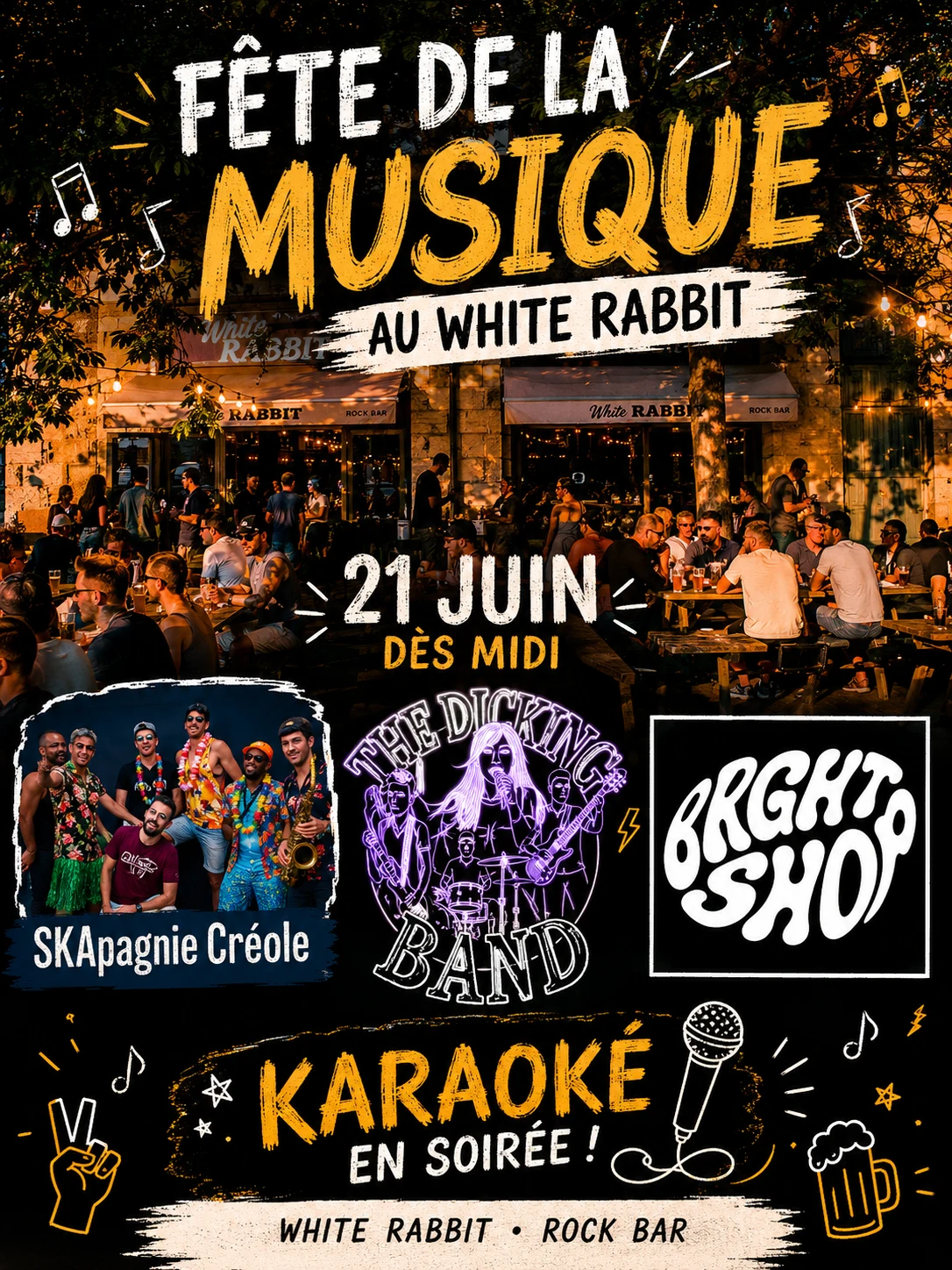 Fête De La Musique Au White Rabbit